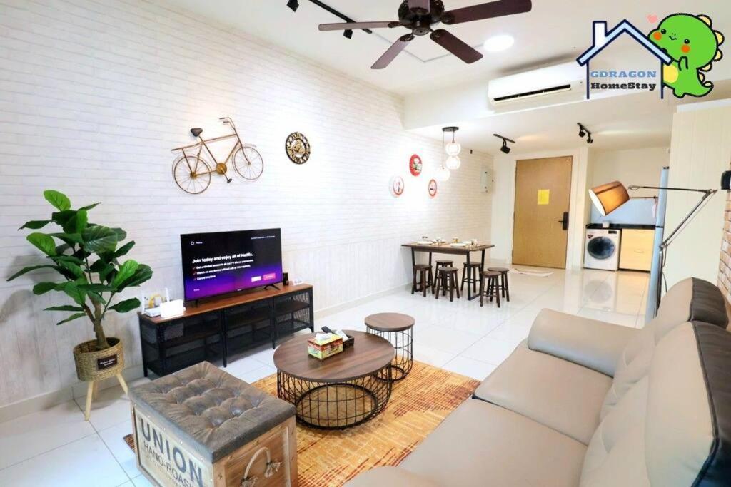2br Chic Vintage Industrial Southkey Mosaic Jb * Johor Bahru